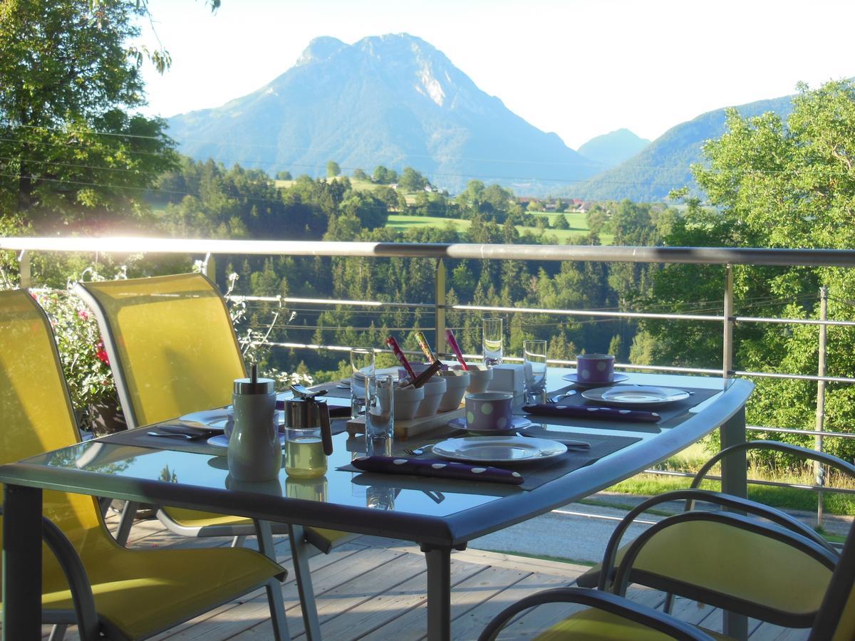 Les Perrelles Bed and Breakfast Bellecombe-en-Beauges Esterno foto